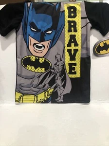 Batman Brave Polyester T-Shirt Size 4 For Youth - Picture 1 of 10