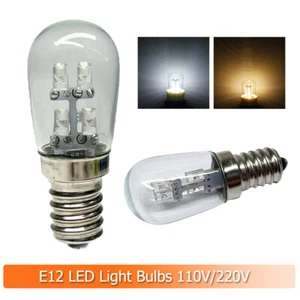 2w Led Bulb Warm Light 110v Corn E12 Lights 220v Bulbs Cool White Refrigerator - Picture 1 of 10