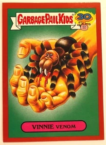 Garbage Pail Kids 2015 Serie 2 30th #5b VINNIE VENOM ROJO NrMt-Como Nuevo - Imagen 1 de 1