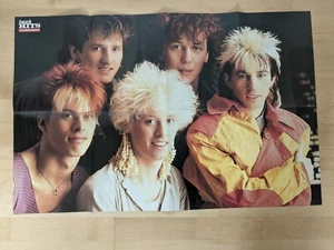KAJAGOOGOO Limahl / TEARS FOR FEARS UK 80s HUGE Poster U454 - Picture 1 of 2