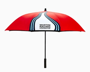 NEW Genuine OEM Porsche XL Umbrella MARTINI RACING Red/Black WAP0500570P0MR - Picture 1 of 4
