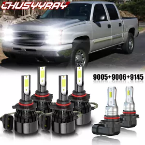 Para Toyota 4Runner 2003 2004 2005 - 6X faros LED alto/Lo + kit de bombillas antiniebla - Imagen 1 de 12
