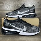 Nike Mens Air Max Flyknit Racer Oreo Black White Shoes Sneakers Trainers New