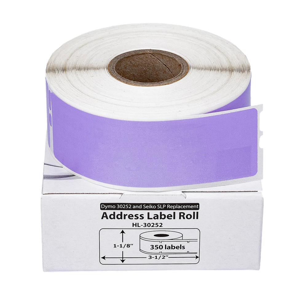 DYMO LW 30252 Direct Thermal Address Labels (1-1/8" x 3-1/2") - 350 per Roll - Image 1 of 1