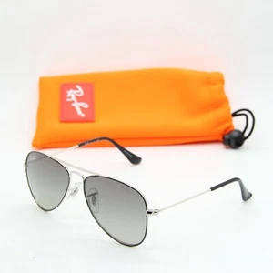 RAY-BAN RB RJ 9506S 271/11 SILVER GREY GRADIENT SUNGLASSES 50-13 120 - Picture 1 of 4