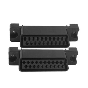 Dual Row Pin 21 Way PCB Mount Scart Socket CS-102 2 Stück - Bild 1 von 1