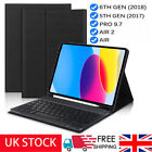 UK Smart Case With Bluetooth Keyboard Cover For iPad 6th 5th Gen Air 2/1 Pro 9.7