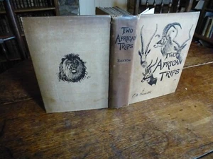 1902 BUXTON BIG GAME HUNTING & TAXIDERMY IN AFRICA SAFARI SIGNED PRESENTATN COPY - Imagen 1 de 15