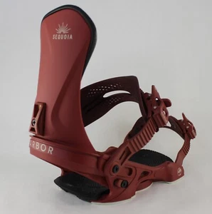 Fijaciones de snowboard Arbor Sequoia, para mujer pequeñas/medianas EE. UU. 5-7), granate nuevas - Imagen 1 de 4