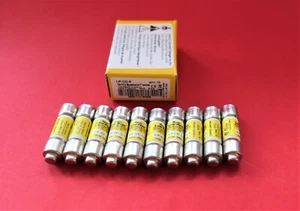 10x ORIGINAL Bussmann LP-CC-5 TIME-DELAY Sicherung LPCC 5 Träge 5A Low Peak Fuse - Picture 1 of 3