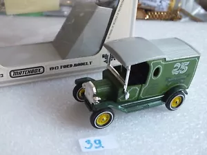 MATCHBOX - 25 Jahre MODELS OF YESTERYEAR - Ford Modell T 1912 - mit OVP. Nr.39 - Bild 1 von 7