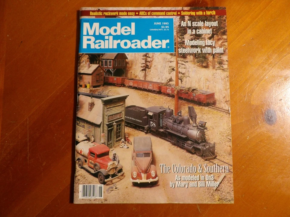 MODEL RAILROADER Magazine June 1993 - Image 1 of 2