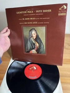 Leontyne Price Fritz Reiner Chicago Symphony Orchestra Rca Vinyl Record Album - Imagen 1 de 5