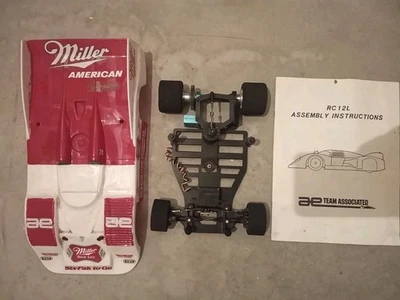 Vintage RC12L RC Car Team Associated 1/12th Scale. Era Racer  - Image 1 of 4