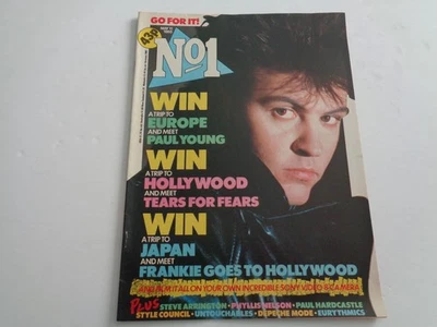 No.1 MAGAZINE - MAY 11th, 1985 - SCRITTI POLITTI, PAUL YOUNG, DEPECHE MODE - Image 1 of 4