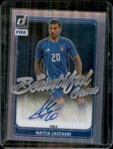2024-25 Donruss #BG-MZ Mattia Zaccagni The Beautiful Game Autogramme - Bild 1 von 2