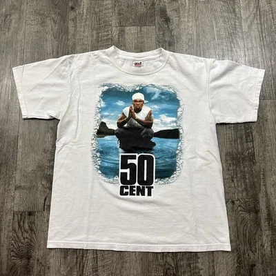 Camiseta De Colección Y2K 2005 50 Cent Rap Hip Hop Tour M Foto 1 de 4