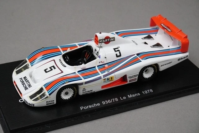1:43 SPARK S4432 Porsche 936:78 Le Mans 1978 #5 Martini model car - Image 1 of 4