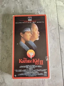 The Karate Kid Part 2 VHS 1986 First Release Sideload Case  - Foto 1 di 4