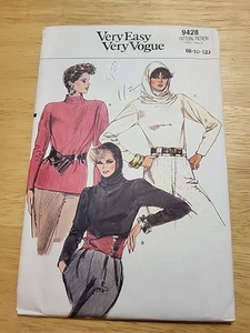 Very Easy Very Vogue 9428 Sz 8 10 12 Top FF UC - Picture 1 of 3