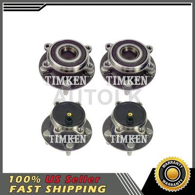 Timken Wheel Bearing and Hub Assembly Fits 2014 2015 2016 2017 2018 Mazda 6 - Image 1 of 4