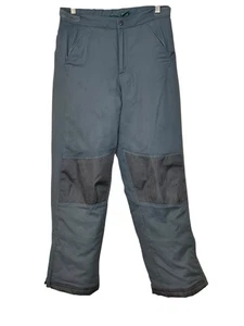 L.L. Pantalones de nieve Bean Cold Buster gris talla 12 cintura ajustable rodilla reforzada - Imagen 1 de 10