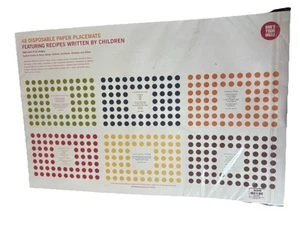 48 Einweg Papier Platzierungen "Bob's Your Onkel" verrückte Rezepte von Kindern - Bild 1 von 9