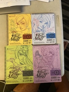 J. SCOTT CAMPBELL'S “The Ruff Stuff” Sketchbook Set, SIGNED, Near Mint - Picture 1 of 9