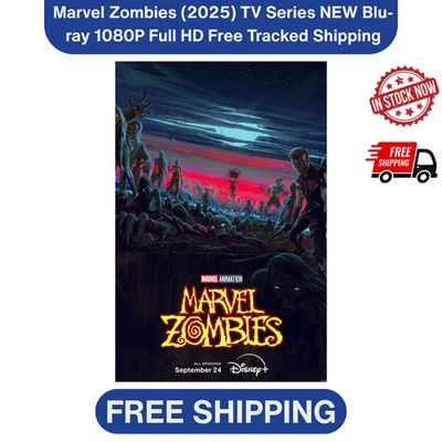 Marvel Zombies (2025) TV Series NEW Blu-ray 1080P Full HD Free Tracked Shipping - Image 1 of 4