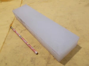 1 3/4 Zoll POLYPROPYLENSTANGE bearbeitbar Kunststoff Flachplatte Lager 1 3/4 Zoll x 3 Zoll x 12 Zoll - Bild 1 von 1