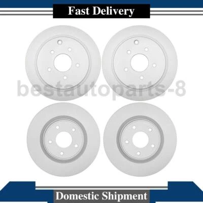 Raybestos Front Rear Brake Rotor For 2014 2015 2016 2017 2018 2019 INFINITI QX60 - Image 1 of 4