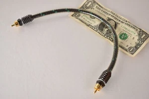 .33m (14") Straight Wire Info-Link Coaxial Digital Audio RCA Interconnect Cable - Picture 1 of 6