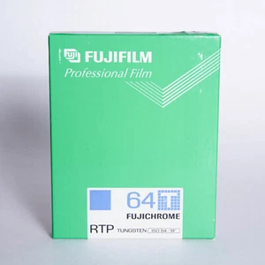 Fuji Fujichrome RTP 64º ISO 4x5 film 10 sheets - unopened - free shipping