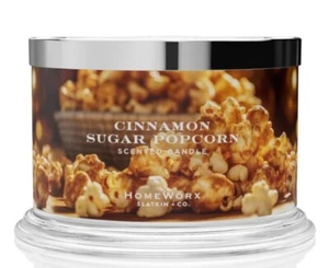 HomeWorx Zimt Zucker Popcorn 4 Docht 18 Oz Kerze NEU!! - Bild 1 von 1