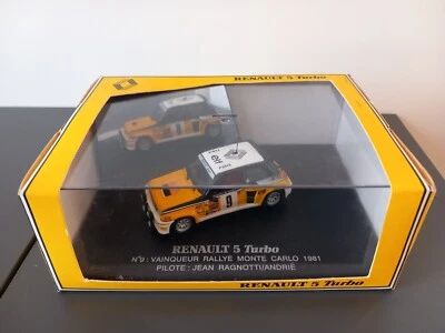 Renault 5 Turbo 1er Rally Monte Carlo 1981 - Universal Hobbies - 1:43 - Photo 1/4