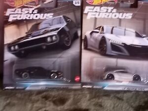 Hot Wheels Fast & Furious 2 Car Combo. Plymouth/ Acura. Free Shipping & More!!