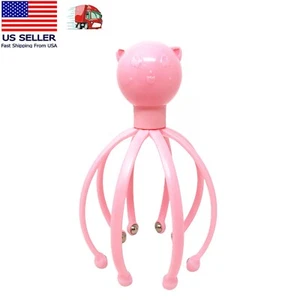 Head Massager/Scratcher, Massaging Scalp Help Relax, Calm Stress, w/ Steel Ball - Picture 1 of 4