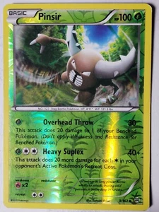 REVERSE HOLO Pinsir 3/162 PL - XY Breakthrough Pokemon Card - $2 envío combinado - Imagen 1 de 3