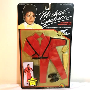 LJN MICHAEL JACKSON - THRILLER  (1984) Vintage Authentic Stage Outfit NEW! - Picture 1 of 4