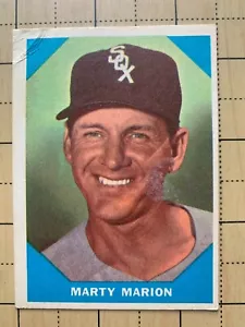 Fleer 1960 béisbol Greats Marty Marion #19 - Imagen 1 de 2