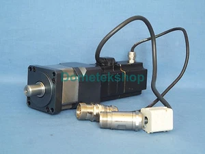 Sanyo Denki P50B05010DXX4ZE AC Servomotor with Bayside PX60-010 gearhead - Picture 1 of 3