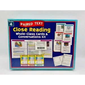 Paired Text Close Reading Whole-Class Cards Kit Grade 4 Homeschool - Picture 1 of 13
