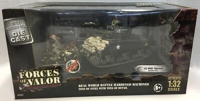 M4A3 SHERMAN US ARMY NORMANDY D-DAY JUNE 6TH 1944 - FORCES OF VALOR 80035 1/32 - Image 1 of 3