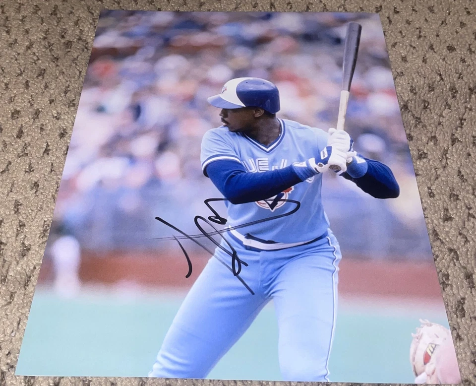 FRED MCGRIFF SIGNED 8X10 PHOTO AUTOGRAPH TORONTO BLUE JAYS BASEBALL CRIME DOG - Image 1 of 1