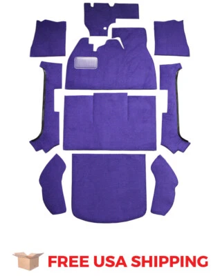 ACC FITS 1950-1973 Volkswagen Beetle 2DR Convertible Slant Front Loop Carpet - Image 1 of 3