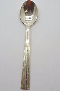 Champán del diseñador danés Orla Vagn Mogensen café o cuchara de plata Demitasse - Imagen 1 de 3