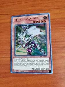 S-Force Gravitino - Yugioh Blazing Vortex - Ultra Rare - BLVO-EN014 - NM/MINT - Picture 1 of 2