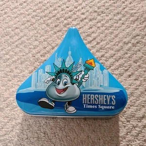 Hershey's Kisses liberty kiss Tin. Used empty statue of liberty - Foto 1 di 5