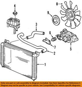 GM OEM 99-14 Avalanche 1500 Cooling Cooling Fan-Clutch 20913877 - Bild 1 von 1