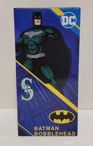 Seattle Mariners DC Comics Night Batman Bobblehead SGA 5/6/22 Cover